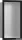 Hansgrohe XTRASTORIS INDIVIDUAL 300/150/100 falfülke rozsdamentes acél,design kerettel, matt fekete 56094670