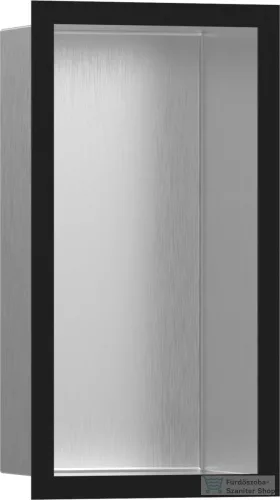 Hansgrohe XTRASTORIS INDIVIDUAL 300/150/100 falfülke rozsdamentes acél,design kerettel, matt fekete 56094670
