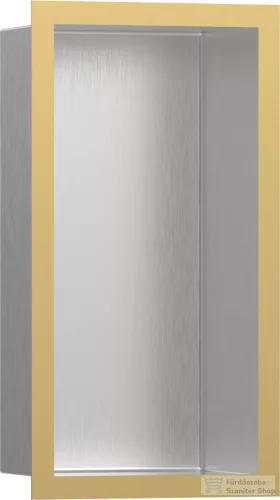 Hansgrohe XTRASTORIS INDIVIDUAL 300/150/100 falfülke rozsdamentes acél,design kerettel, polírozott arany hatású 56094990