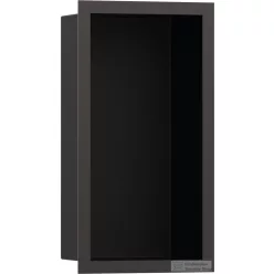   Hansgrohe XTRASTORIS INDIVIDUAL 300/150/100 falfülke matt fekete,design kerettel, szálcsiszolt fekete/króm 56095340