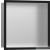 Hansgrohe XTRASTORIS INDIVIDUAL 300/300/100 falfülke szálcsiszolt rozsdamentes acél,design kerettel, matt fekete 56097670