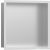 Hansgrohe XTRASTORIS INDIVIDUAL 300/300/100 falfülke szálcsiszolt rozsdamentes acél,design kerettel, matt fehér 56097700