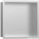 Hansgrohe XTRASTORIS INDIVIDUAL 300/300/100 falfülke szálcsiszolt rozsdamentes acél,design kerettel, rozsdamentes acél 56097800