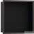 Hansgrohe XTRASTORIS INDIVIDUAL 300/300/100 falfülke matt fekete,design kerettel, szálcsiszolt fekete/króm 56098340