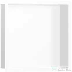   Hansgrohe XTRASTORIS INDIVIDUAL 300/300/100 falfülke fehér,design kerettel, matt fehér 56099700