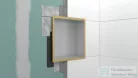 Hansgrohe XTRASTORIS INDIVIDUAL 300/300/100 falfülke fehér,design kerettel, matt fehér 56099700