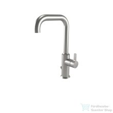   Bugnatese ORION magasított mosdó csaptelep automata leeresztővel,szálcsiszolt nikkel 5613NS