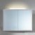 Kolpa San Blanche TOB 95 tükrös szekrény led világgitással, kapcsolóval, konnektorral 561550