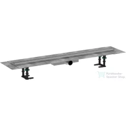   Hansgrohe RAINDRAIN Compact komplett 90 cm-es zuhanyfolyóka,szálcsiszolt rozsdamentes acél 56168800