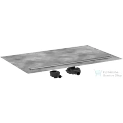   Hansgrohe RAINDRAIN Allround komplett 120 cm-es zuhanyfolyóka,szálcsiszolt rozsdamentes acél 56190800