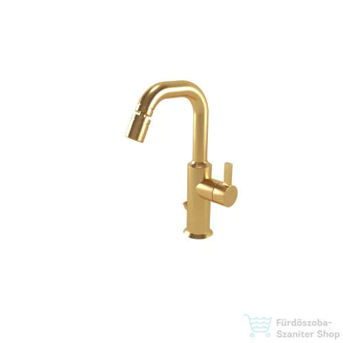 Bugnatese Orion bidet csaptelep automata leeresztővel,szálcsiszolt arany 5623OS