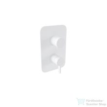   Bugnatese Orion falsík alatti 3 utas kád/zuhany csaptelep,matt fehér 5631BI