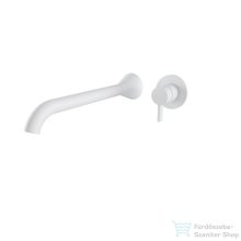   Bugnatese ORION falsík alatti mosdó csaptelep 26 cm-es kifolyóval,click-clack leeresztővel,matt fehér 5646SCBI