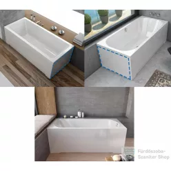   Kolpa San oldallap 90 cm széles Elektra, Betty, Pandora kádhoz, fehér 565410