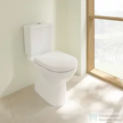  Villeroy & Boch O.Novo alsó kifolyású monoblokkos wc, CeramicPlus bevonattal 5661 01 R1 ( 566101R1 )