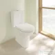 Villeroy & Boch O.Novo alsó kifolyású monoblokkos wc, CeramicPlus bevonattal 5661 01 R1 ( 566101R1 )