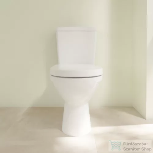 Villeroy & Boch O.Novo hátsó kifolyású monoblokkos wc, CeramicPlus bevonattal 5661 10 R1 ( 566110R1 )