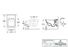 Villeroy & Boch Architectura Rimless fali wc Kombipack Soft close ülőkével 5685 HR 01 ( 5685HR01 )