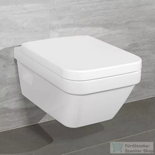 Villeroy & Boch Architectura Rimless fali wc Kombipack Soft close ülőkével CeramicPlus bevonattal 5685 HR R1 ( 5685HRR1 )