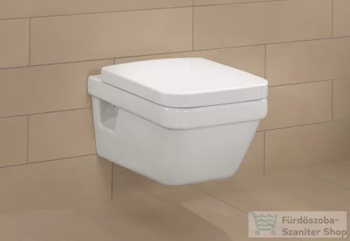 Villeroy & Boch Architectura Rimless fali wc Kombipack Soft close ülőkével CeramicPlus bevonattal 5685 HR R1 ( 5685HRR1 )