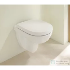   Villeroy & Boch O.Novo kompakt fali wc, CeramicPlus bevonattal 5688 10 R1 ( 568810R1 )