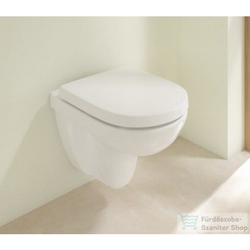 Villeroy & Boch O.Novo kompakt fali wc, CeramicPlus bevonattal 5688 10 R1 ( 568810R1 )