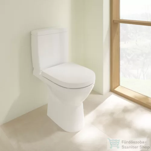 Villeroy & Boch O.Novo kompakt rimless monoblokkos wc, CeramicPlus bevonattal 5689 R0 R1 ( 5689R0R1 )