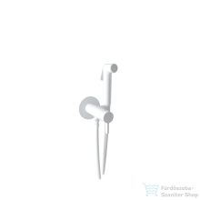   Bugnatese Orion falsík alatti bidé csaptelep zuhanyszettel,belső egységgel,matt fehér 5693BI