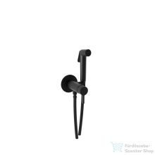   Bugnatese Orion falsík alatti bidé csaptelep zuhanyszettel,belső egységgel,matt fekete 5693NE