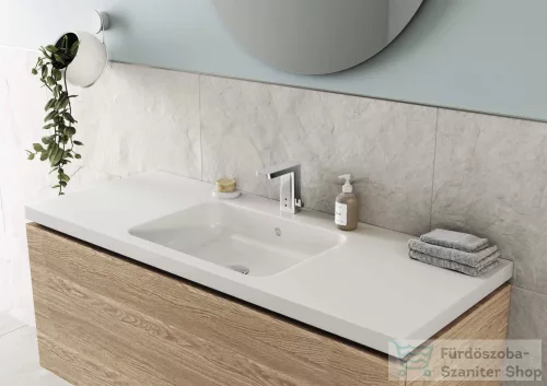 Hansa Hansastela Eco+ elektromos mosdócsaptelep kézi hőfokszabályozóval,akkumulátoros,króm 57162279