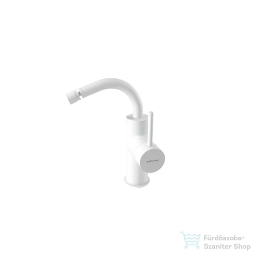 Bugnatese KLINE bidet csaptelep automata leeresztővel,matt fehér 5723BI