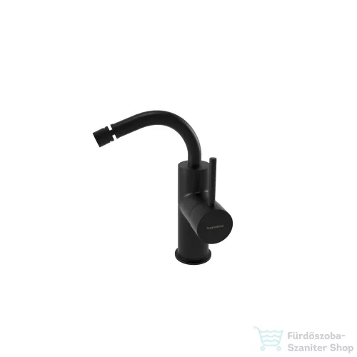 Bugnatese KLINE bidet csaptelep automata leeresztővel,matt fekete 5723NE