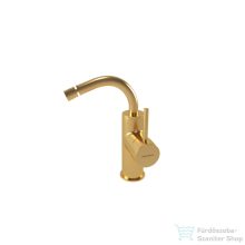   Bugnatese KLINE bidet csaptelep automata leeresztővel,szálcsiszolt arany 5723OS
