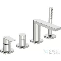   Hansa Hansastela 4 üléses kád csaptelep alaptest nélkül,króm 57302173