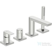   Hansa Hansastela 4 üléses kád csaptelep alaptest nélkül,króm 57302473