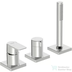   Hansa Hansastela 3 üléses kád csaptelep kifolyó és alaptest nélkül,króm 57319473