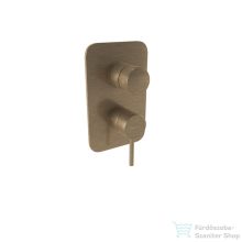   Bugnatese Kline 4 funkciós falsík alatti kád /zuhany csaptelep belső egységgel,bronz 5732BR