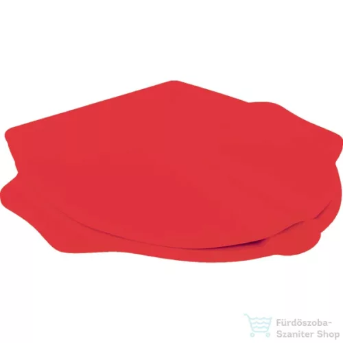 Geberit BAMBINI alsó rögzítésű wc tető támaszkodóval gyerekeknek,teknősbéka design,kármin vörös 573363000