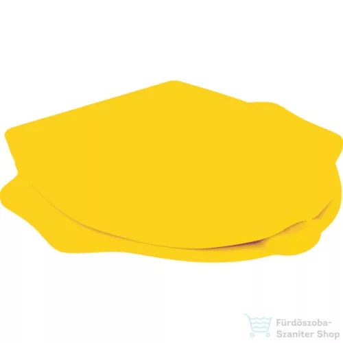 Geberit BAMBINI alsó rögzítésű lecsapódásgátlós wc tető gyerekeknek,teknősbéka design,sárga 573367000