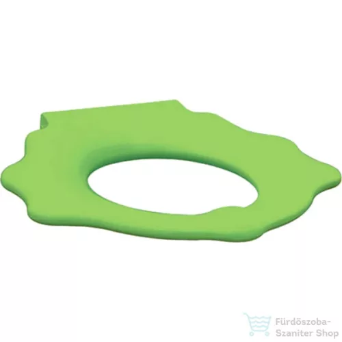 Geberit BAMBINI alsó rögzítésű ülőkarima támaszkodóval gyerekeknek,teknősbéka design,sárga-zöld 573371000