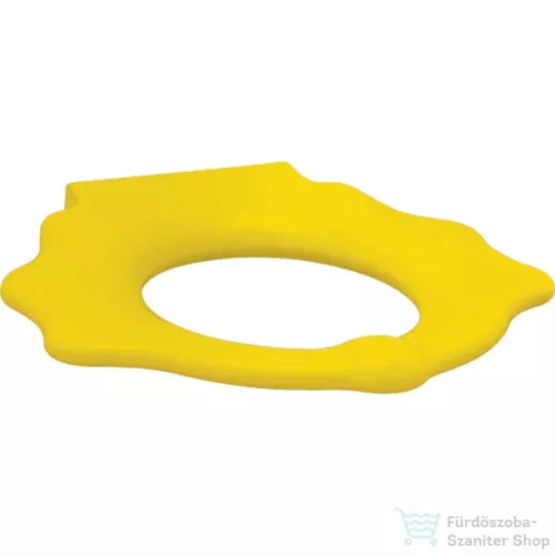 Geberit BAMBINI alsó rögzítésű ülőkarima támaszkodóval gyerekeknek,teknősbéka design,sárga 573372000