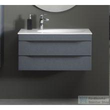   Kolpa San Malaya OUM 80 alsószekrény mosdóval 2 fiókkal, szürke színben  573600