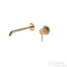   Bugnatese Kline falsík alatti mosdócsaptelep 22 cm-es kifolyóval,belső egységgel,leeresztő nélkül,sárgaréz 5746ON