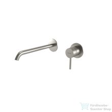   Bugnatese Kline falsík alatti mosdócsaptelep 22 cm-es kifolyóval,belső egységgel,click-clack leeresztővel,szálcsiszolt nikkel 5746SCNS