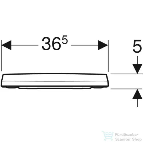 Geberit iCON lecsapódásgátlós wc ülőke,fehér 574950000