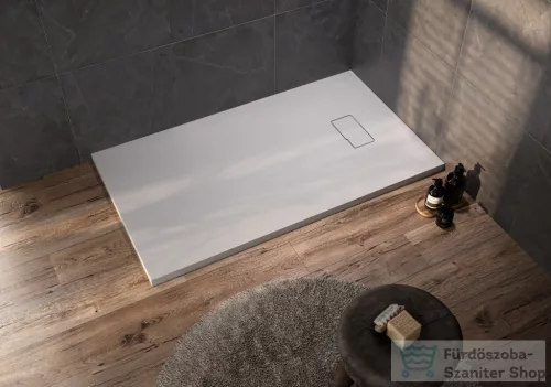 Kolpa San MENORA 120x80 cm-es Kerrock zuhanytálca szifon nélkül, 575060