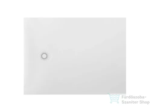 Kolpa San HOPP 200x80 cm-es, könnyű öntött márvány zuhanytálca, szifon nélkül, fehér 575360