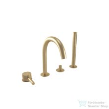   Bugnatese Kline 4 üléses kádtöltő csaptelep zuhanyszettel,matt bronz 5755BO