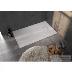   Kolpa San MENORA ZERO 90x140 cm-es, kizárólag padlósíkba építhető zuhanytálca, szifon nélkül, fehér 575930