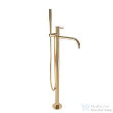   Bugnatese Kline szabadon álló kádtöltő csaptelep alaptesttel és zuhanyszettel,sárgaréz 5760ON